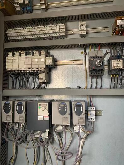 Used Bianco slitting machine for fabric