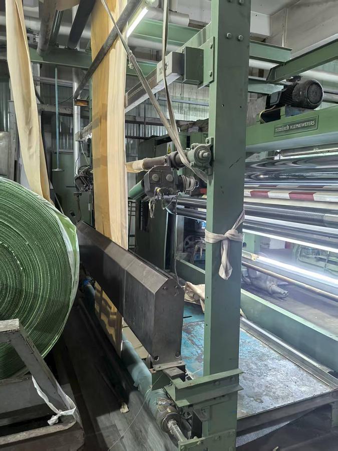 Used Ramisch calender for fabric