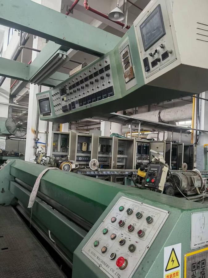 Used IL SUNG stenter for fabric