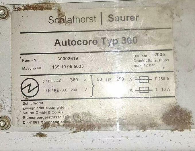 Used 5 set Autocoro 360 for sale