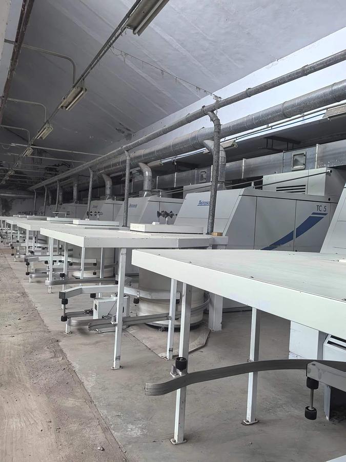 Used Trutzschler blow room with TC5 carding machine for yarn