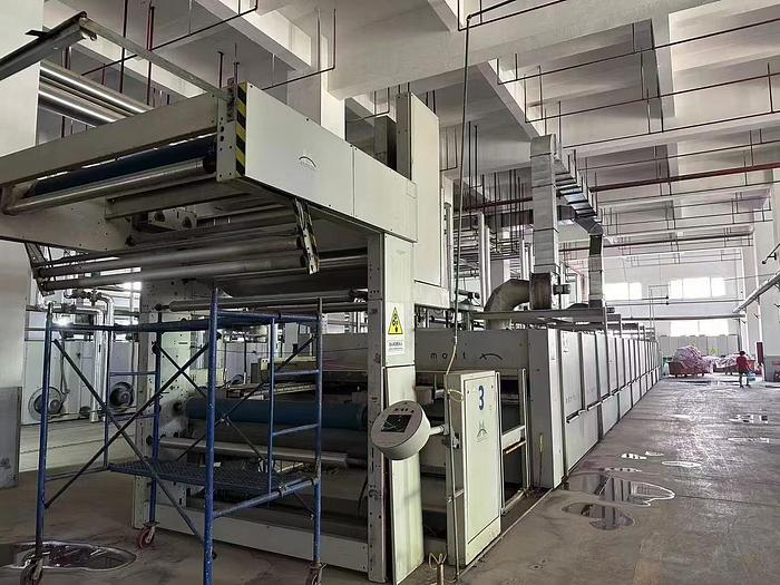 Used Monforts stenter for fabric