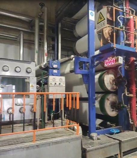 Used 2 sets Red flag washing machine for fabric