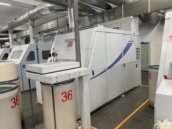 Used 5 sets Truetzschler carding machine