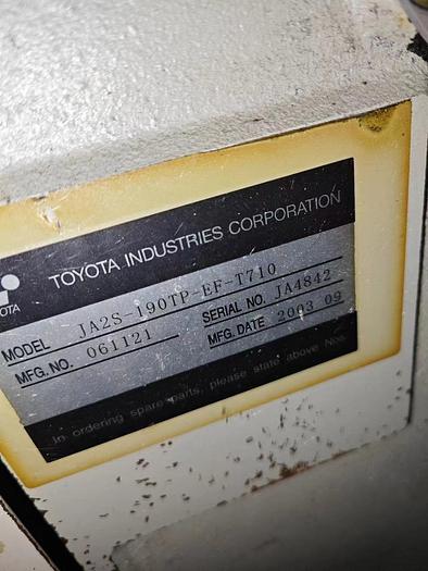 Used Toyota T710 Airjet loom for fabric