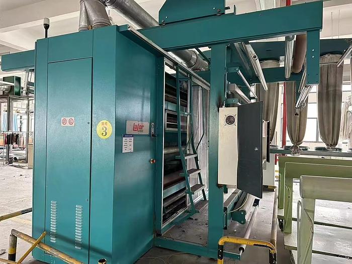 Used Lafer shearing machine for fabric