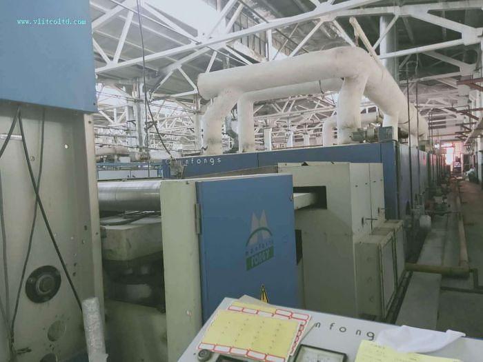 Used Monforts stenter machine