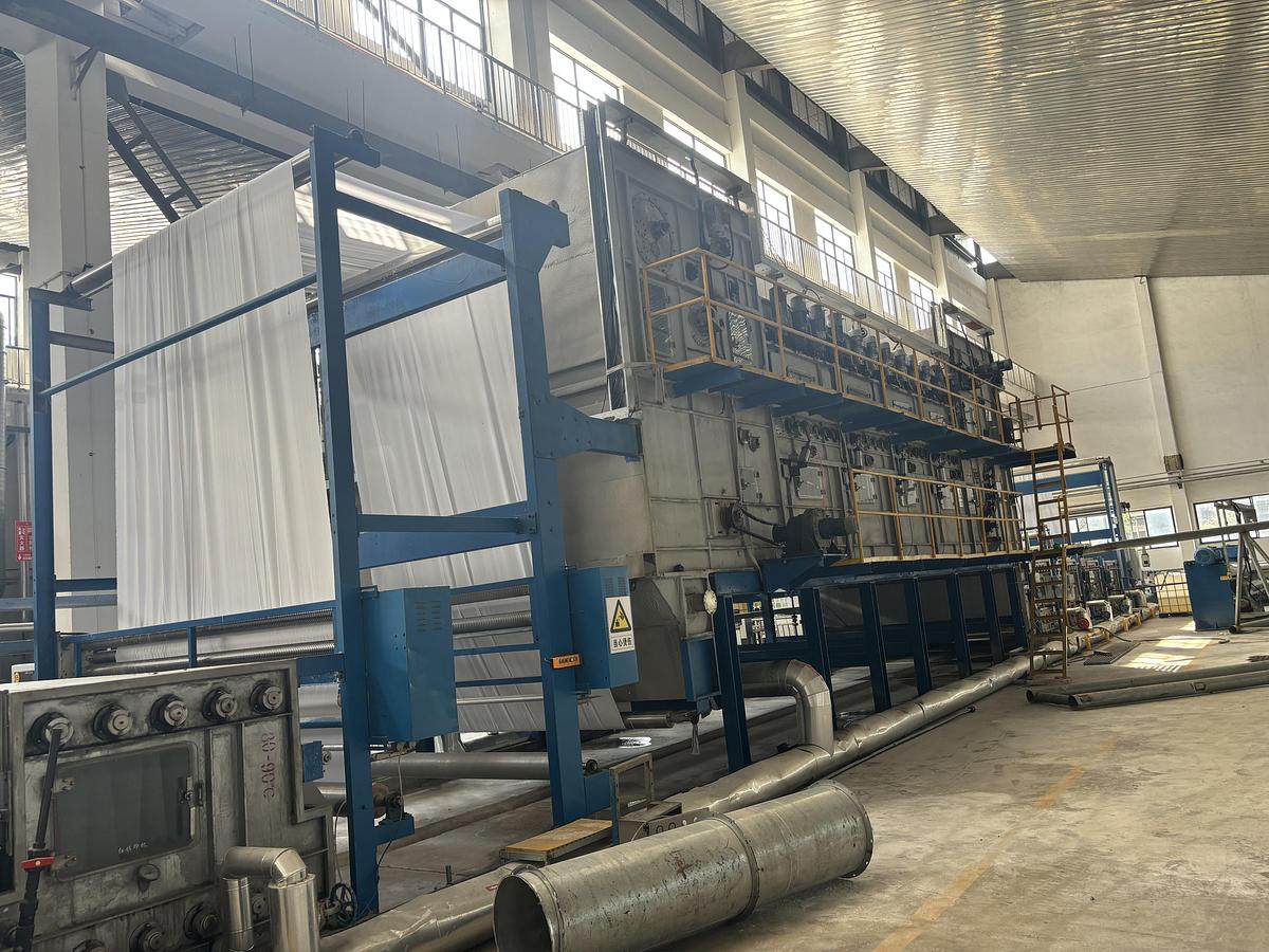 Used 2014 Red flag bleaching machine for fabric