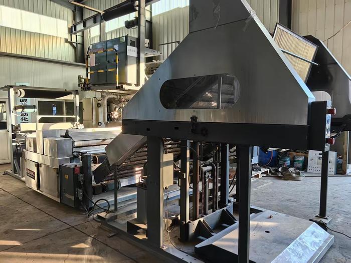 Used Tubetex Tube compacting machine for fabric