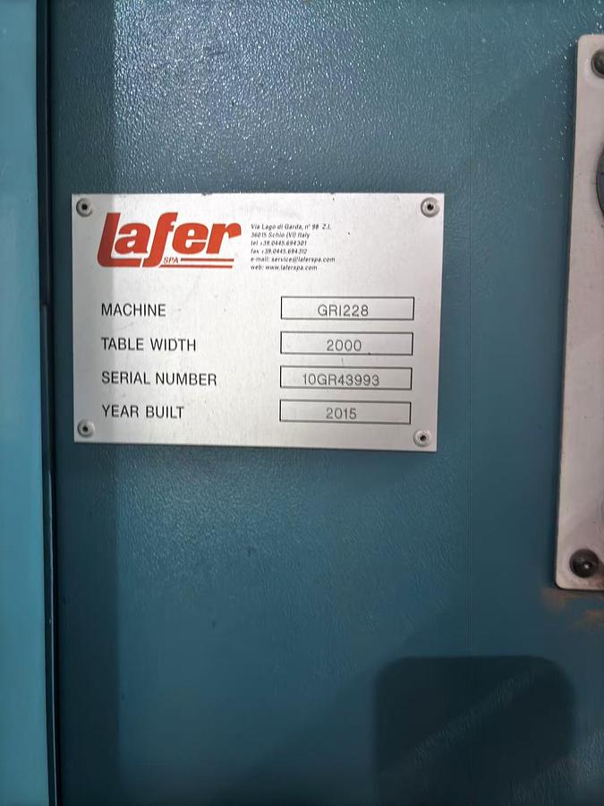 Used Lafer raising machine for fabric