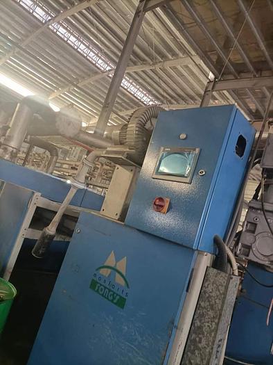 Used MONFONGS STENTER for fabric