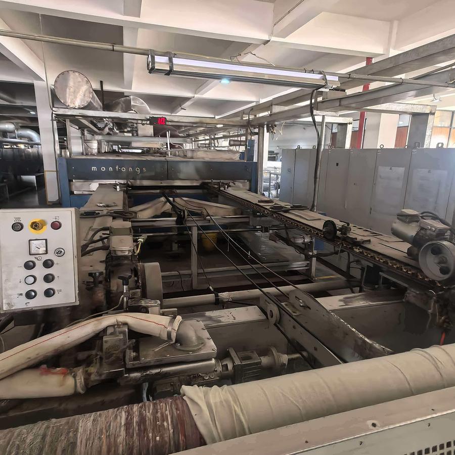 Used Monfongs stenter for fabric