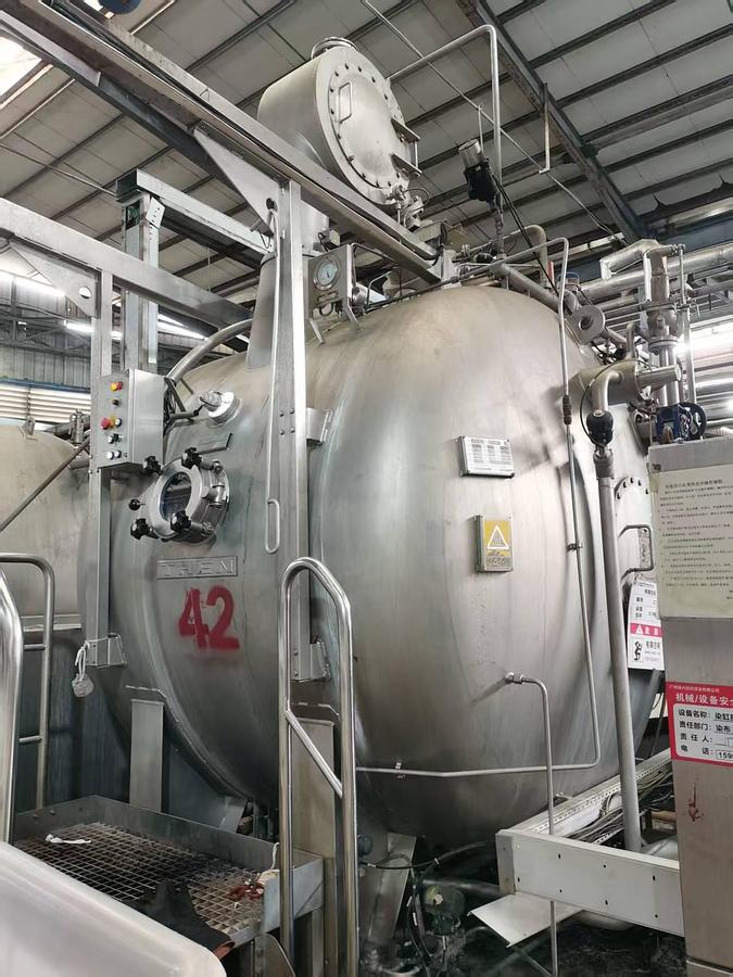 Used THEN Brand Dyeing machine for fabric