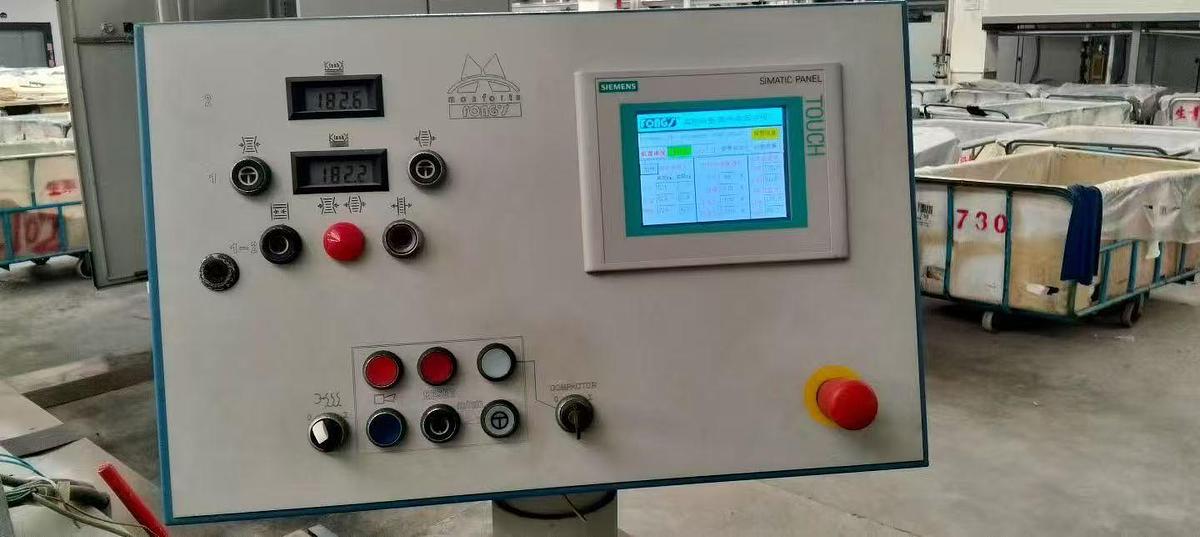 Used Fong's Open width compactor for sale