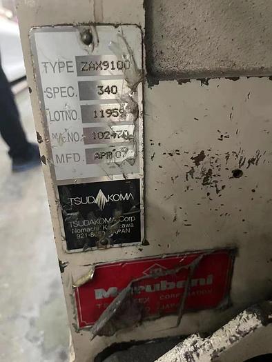 Used 36 sets Tsudokama airjet loom ZAX9100