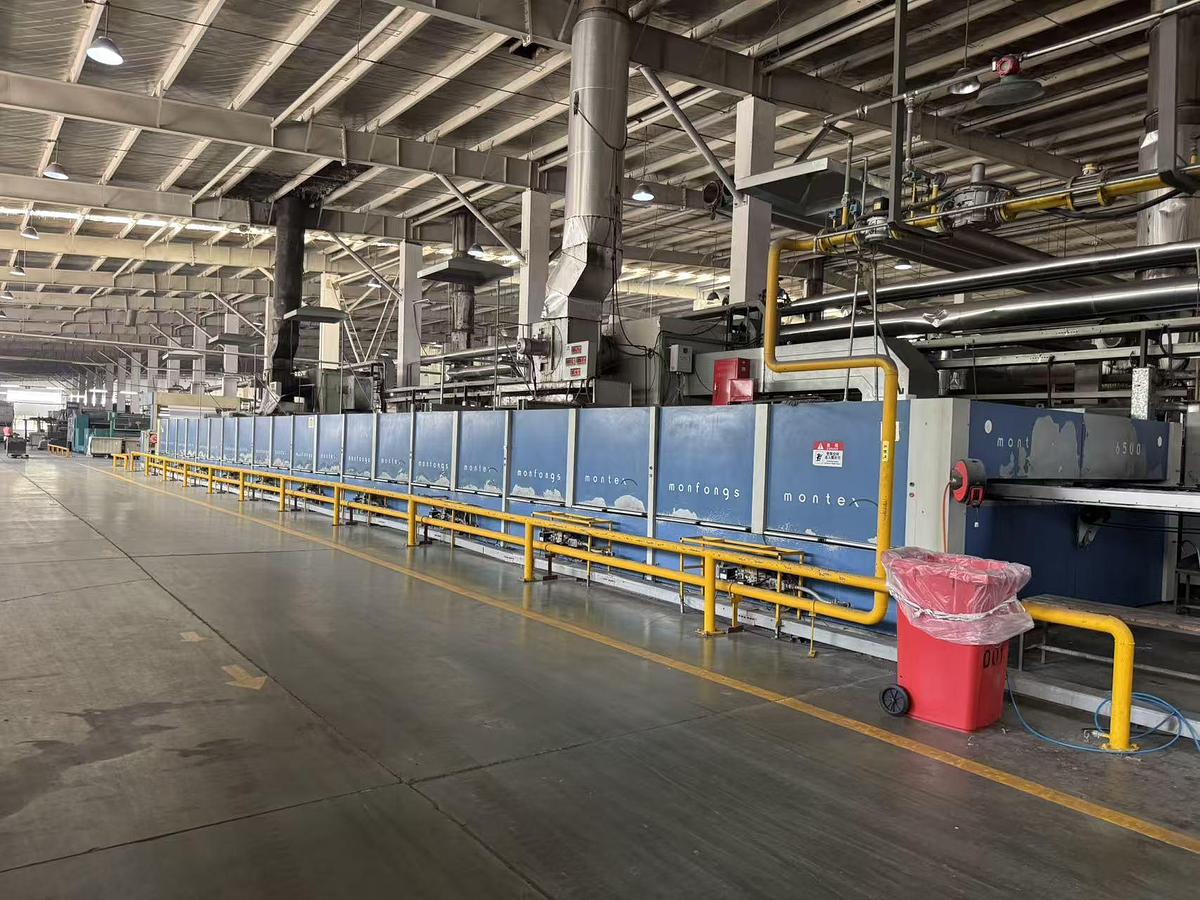 Used 2016 2 sets Monfongs stenter for fabric