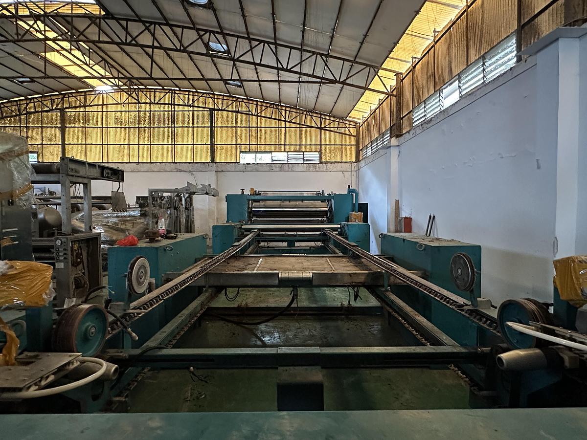 Used 2013 2 sets Lafer compactor machine for fabric
