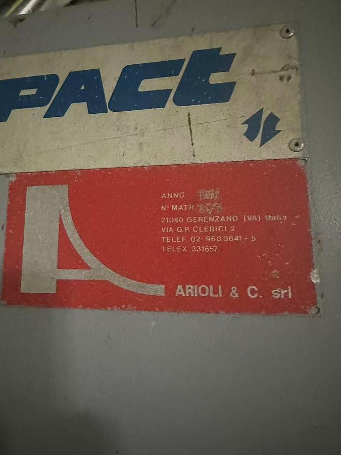 Used Arioli washing machine for fabric