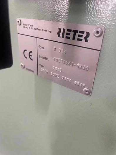 Used 2 sets Rieter R923 for fabric