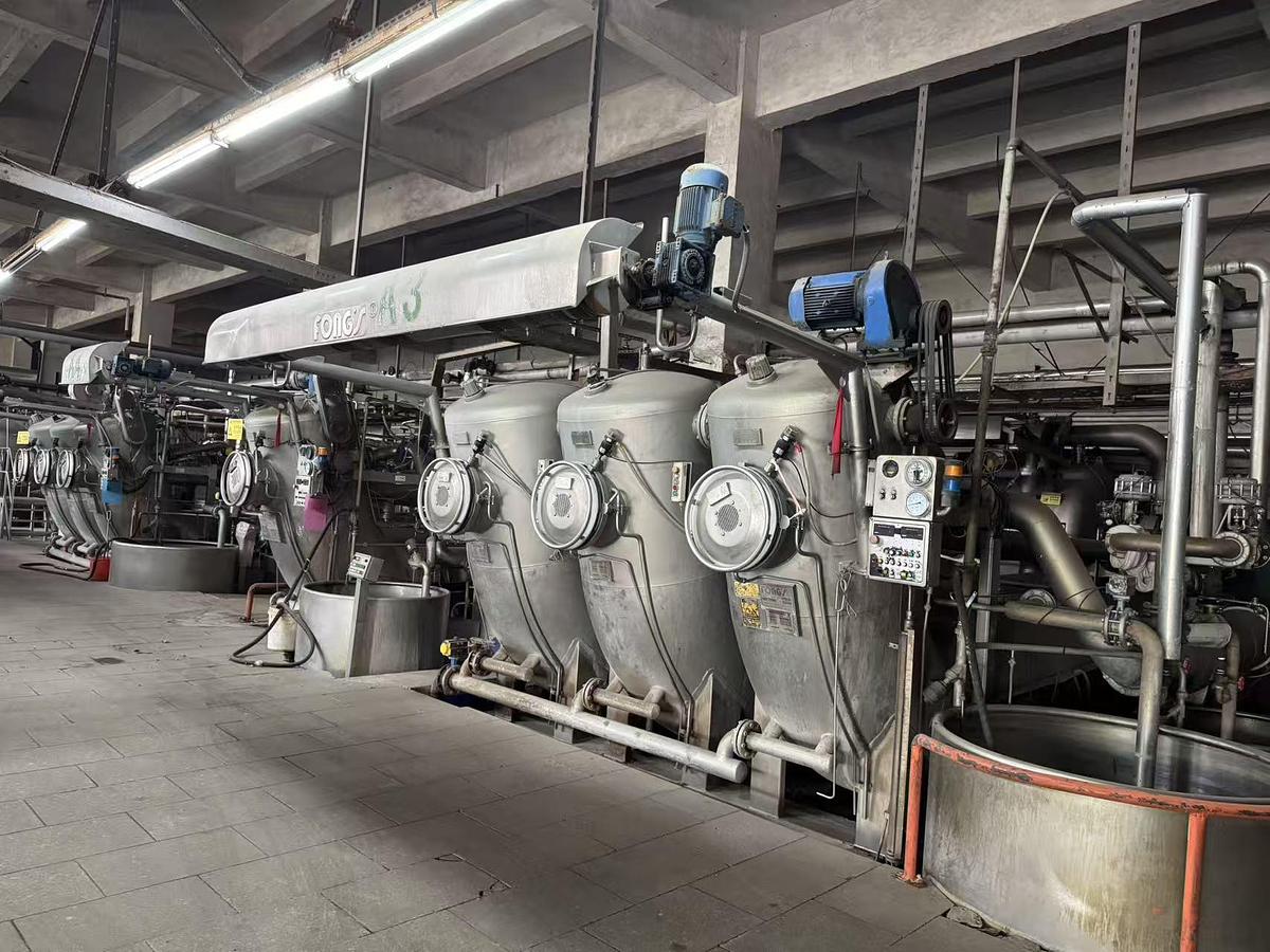 Used Fong's dyeing machines/Fong's soft flow dyeing machine for fabric