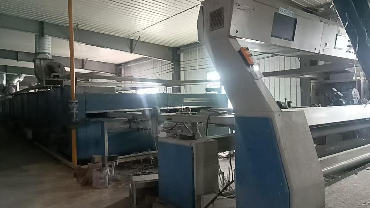 Used Chinese stenter for fabric