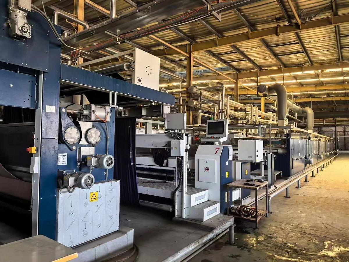 Used Yoantion stenter for fabric