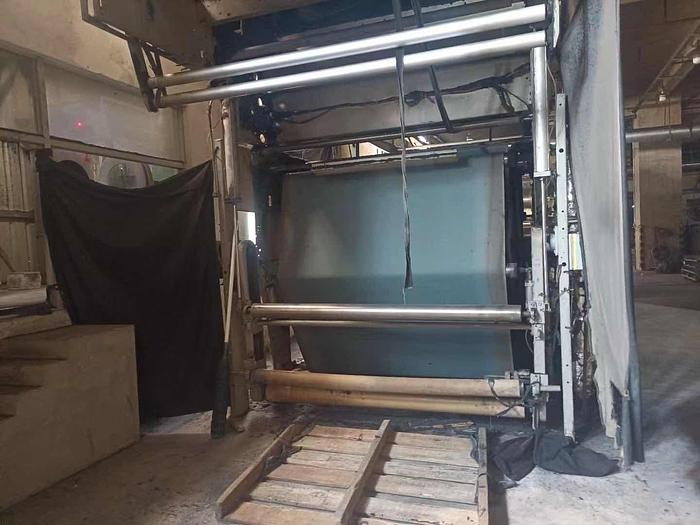 Used Fong's Open width compactor for fabric