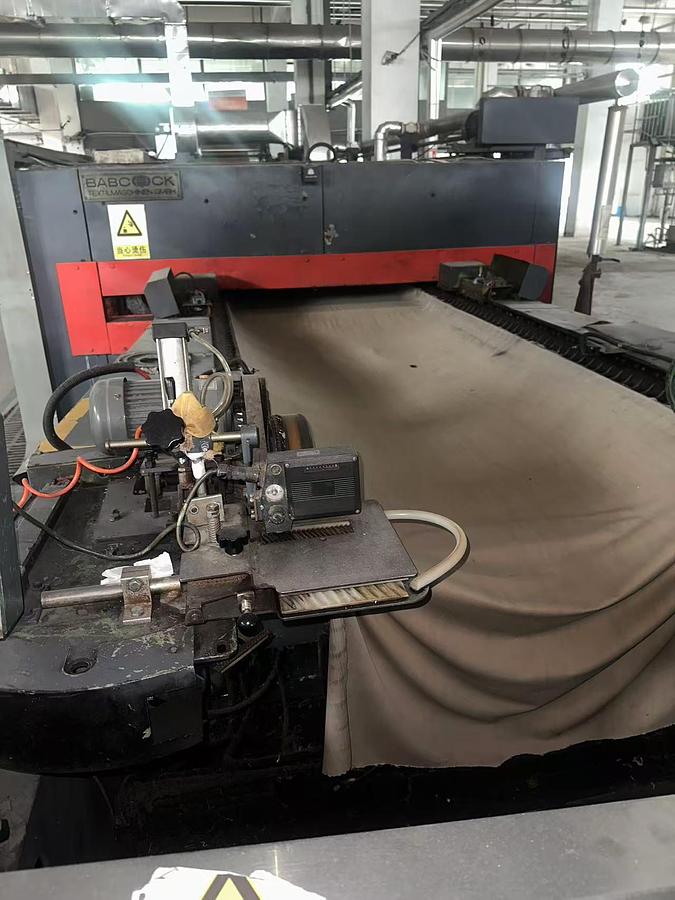 Used BABCOCK stenter for fabric
