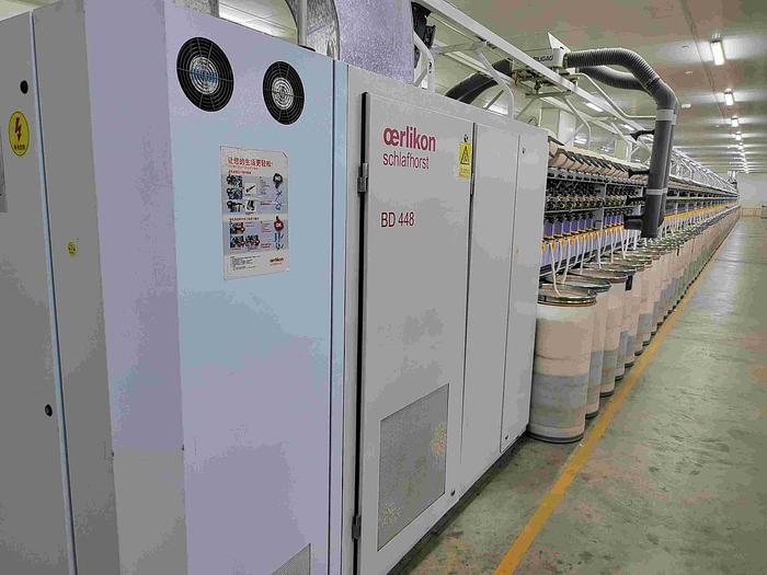 Used 8 sets Schlafhorst BD448 Rotor Spinning machine
