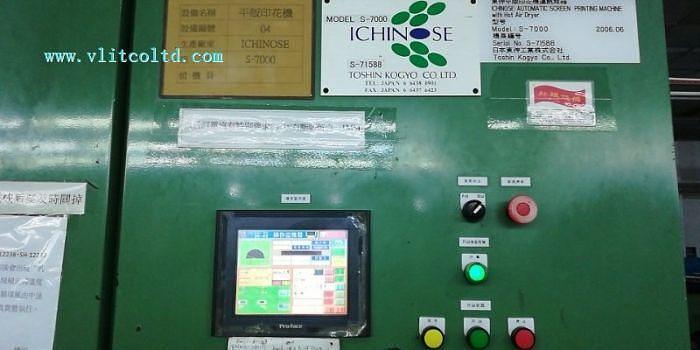 Used flat bed printing machine for fabric