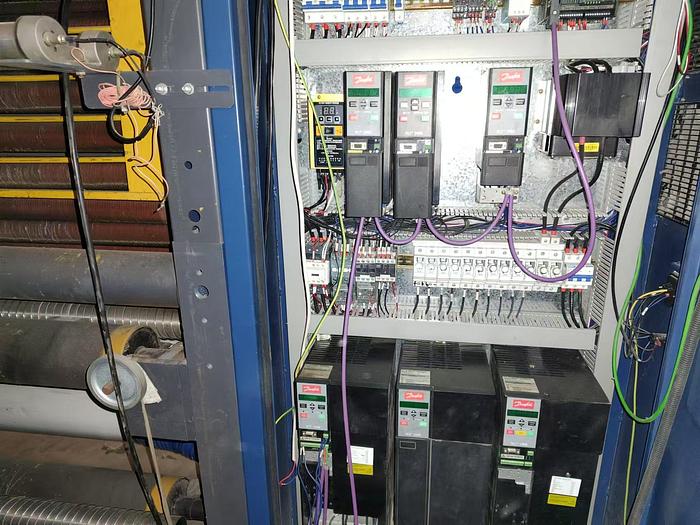 Used Chinese Yingyou raising machine for fabric