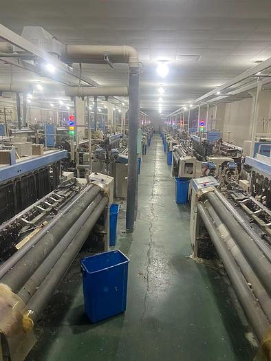 Used RIFA Airjet loom for fabric