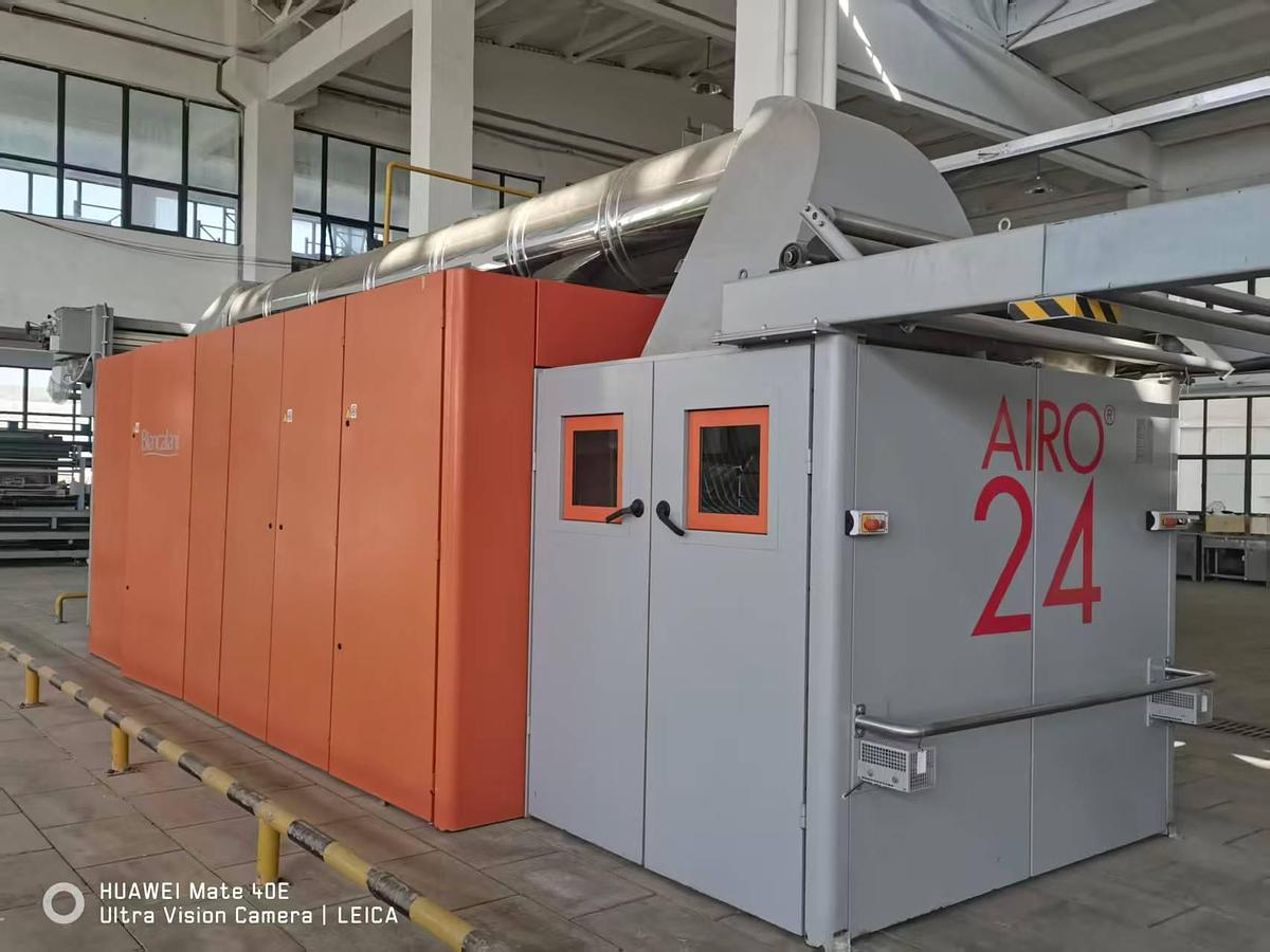 Used Biancalani AIRO 24 soften machine for fabric