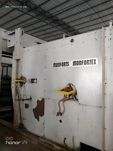 Used Monforts sanforizing machine for sale
