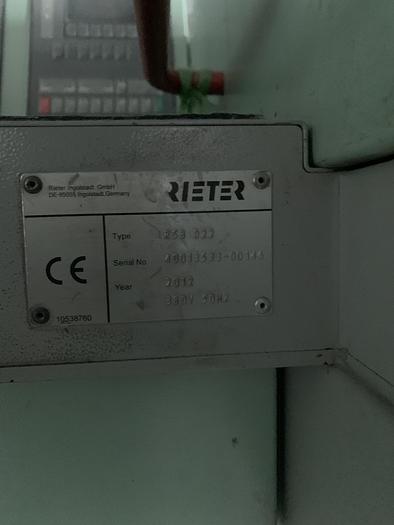 Used Rieter RSB D22 draw frame for yarn