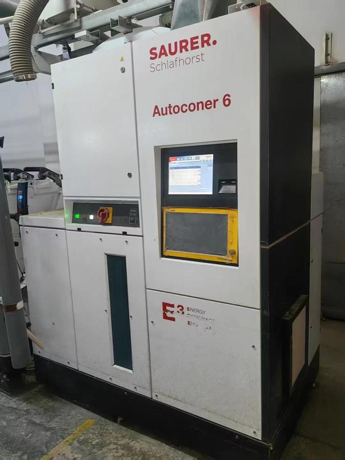 Used Schlafhorst autoconer AC6 for yarn