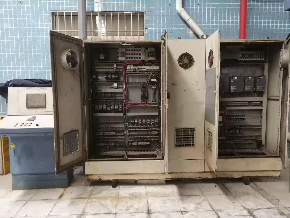 Used Fong's Open width compactor for fabric