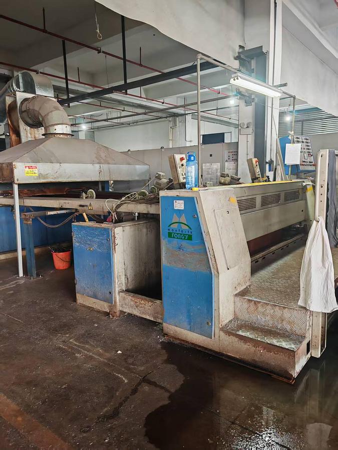 Used Monfongs stenter for fabric