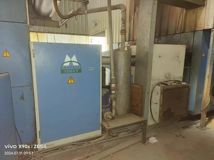 Used Monfongs stenter for fabric