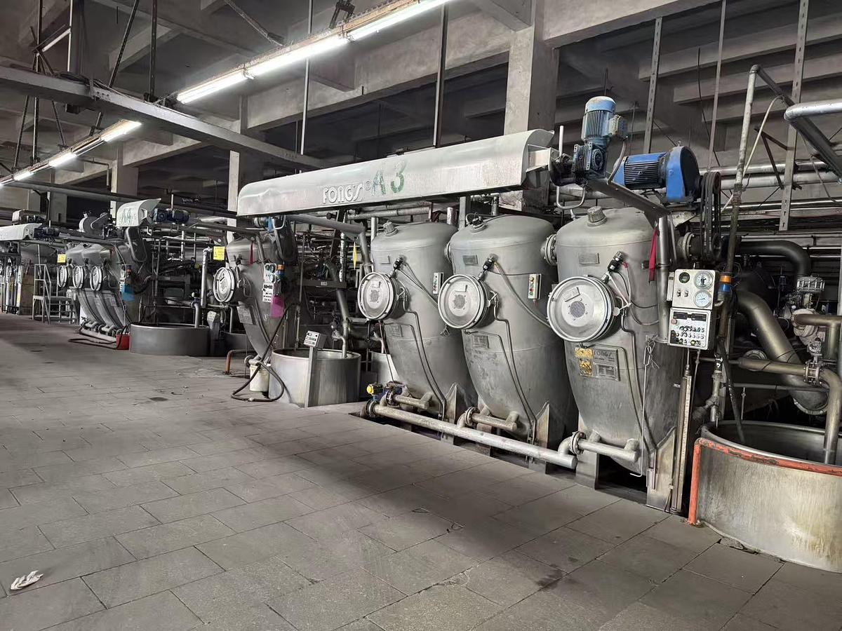 Used Fong's dyeing machines/Fong's soft flow dyeing machine for fabric