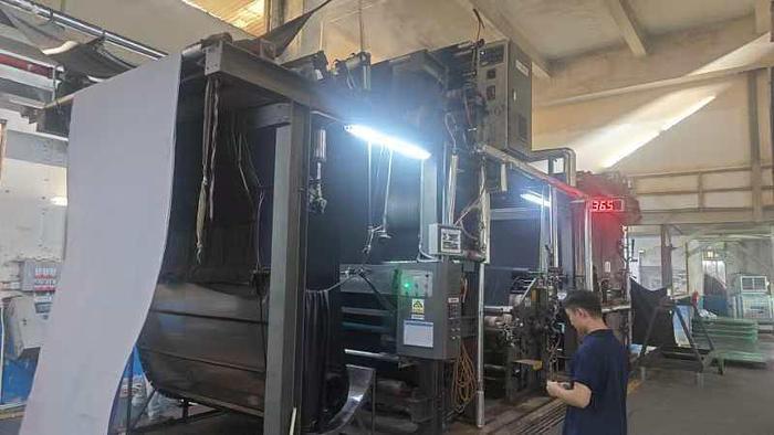 Used Morrison sanforizing machine for fabric