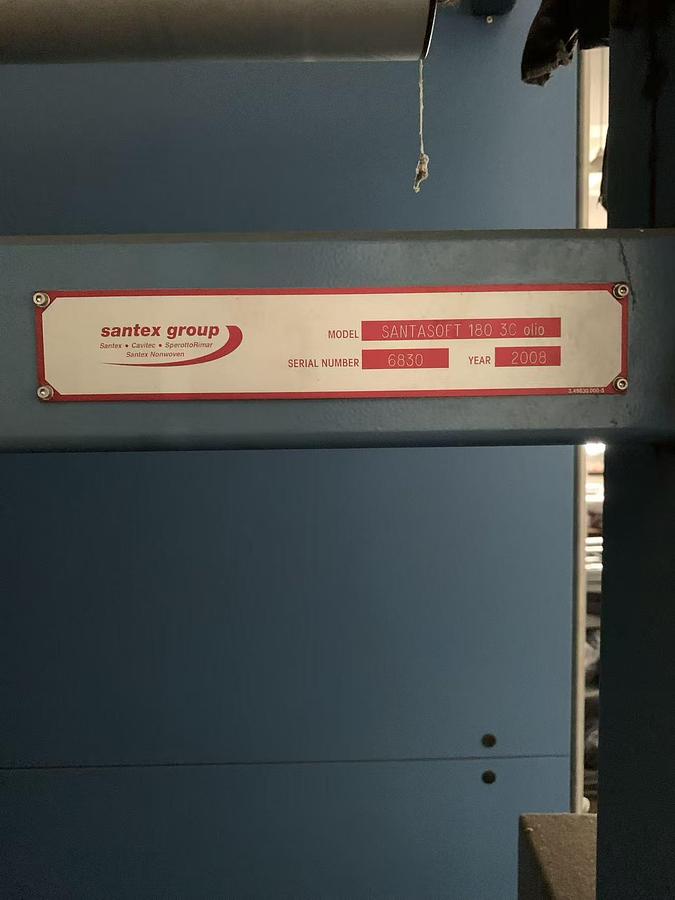 Used Santex soften machine for fabric