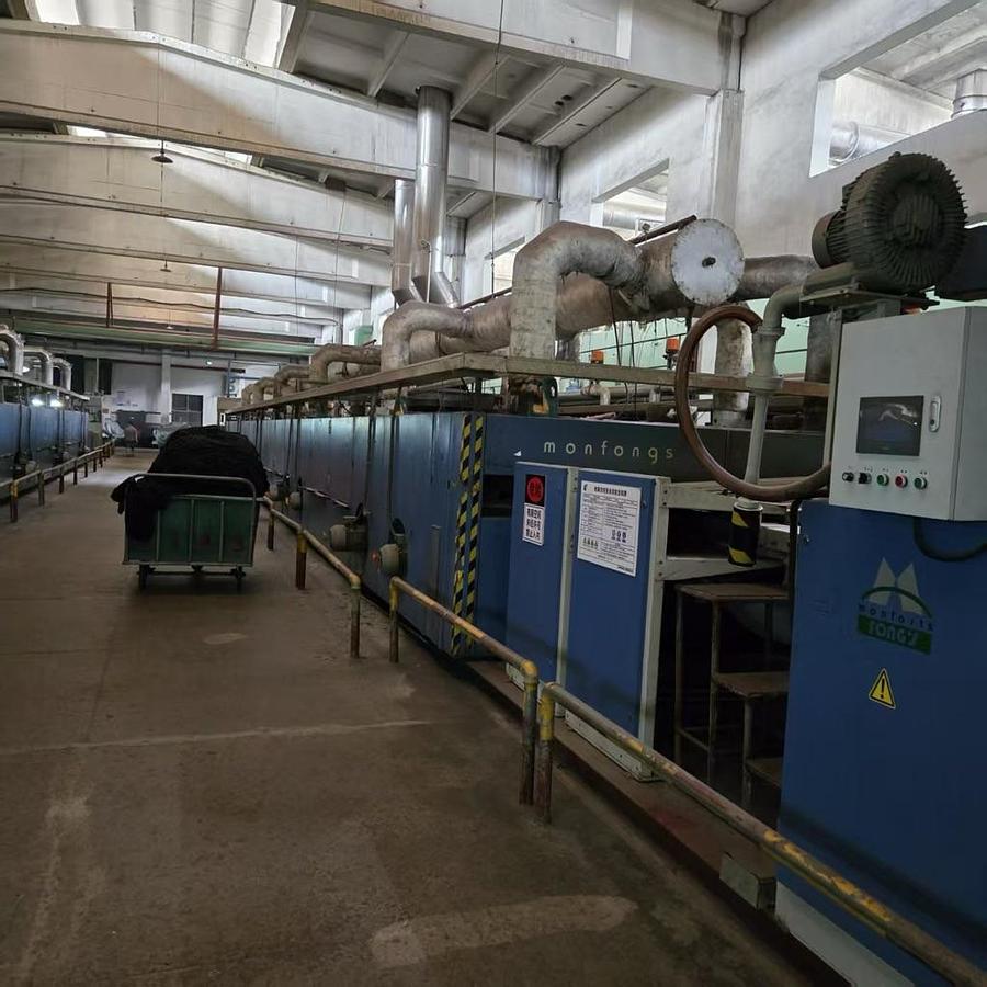 Used Monfongs stenter for fabric