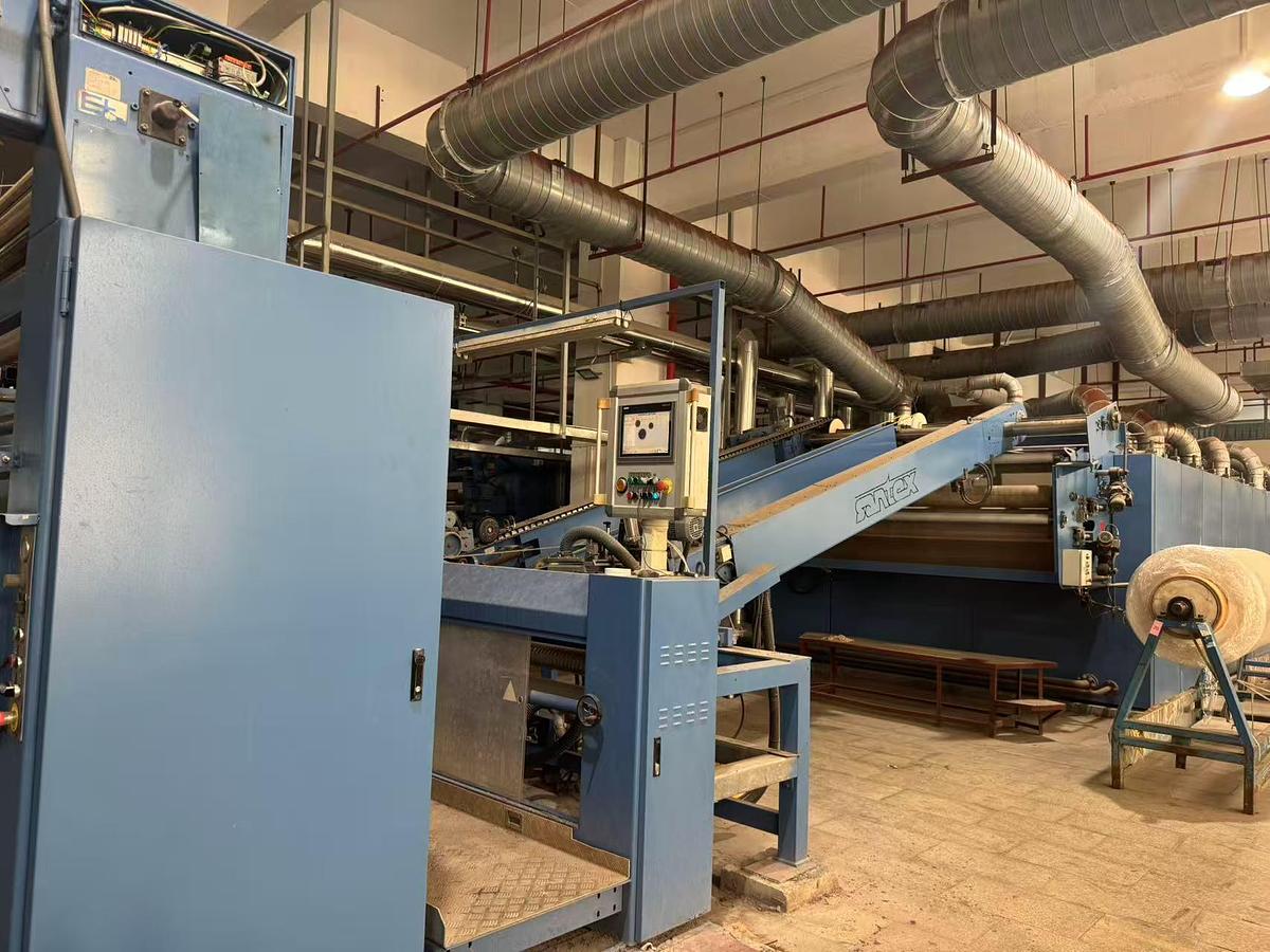 Used Santex open width dryer for fabric
