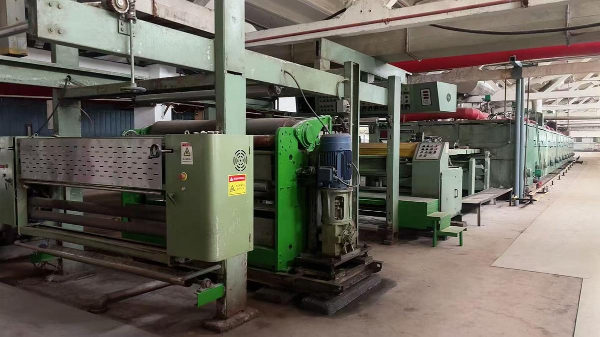 Used IL SUNG stenter for fabric