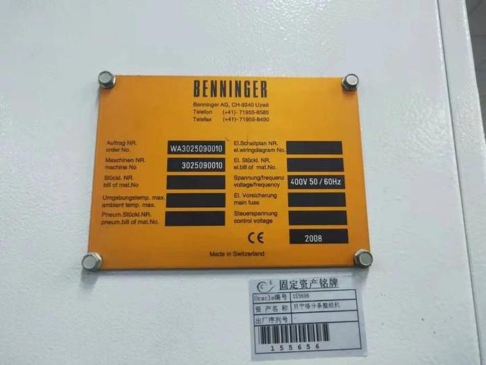Used Benninger warping machine for sale