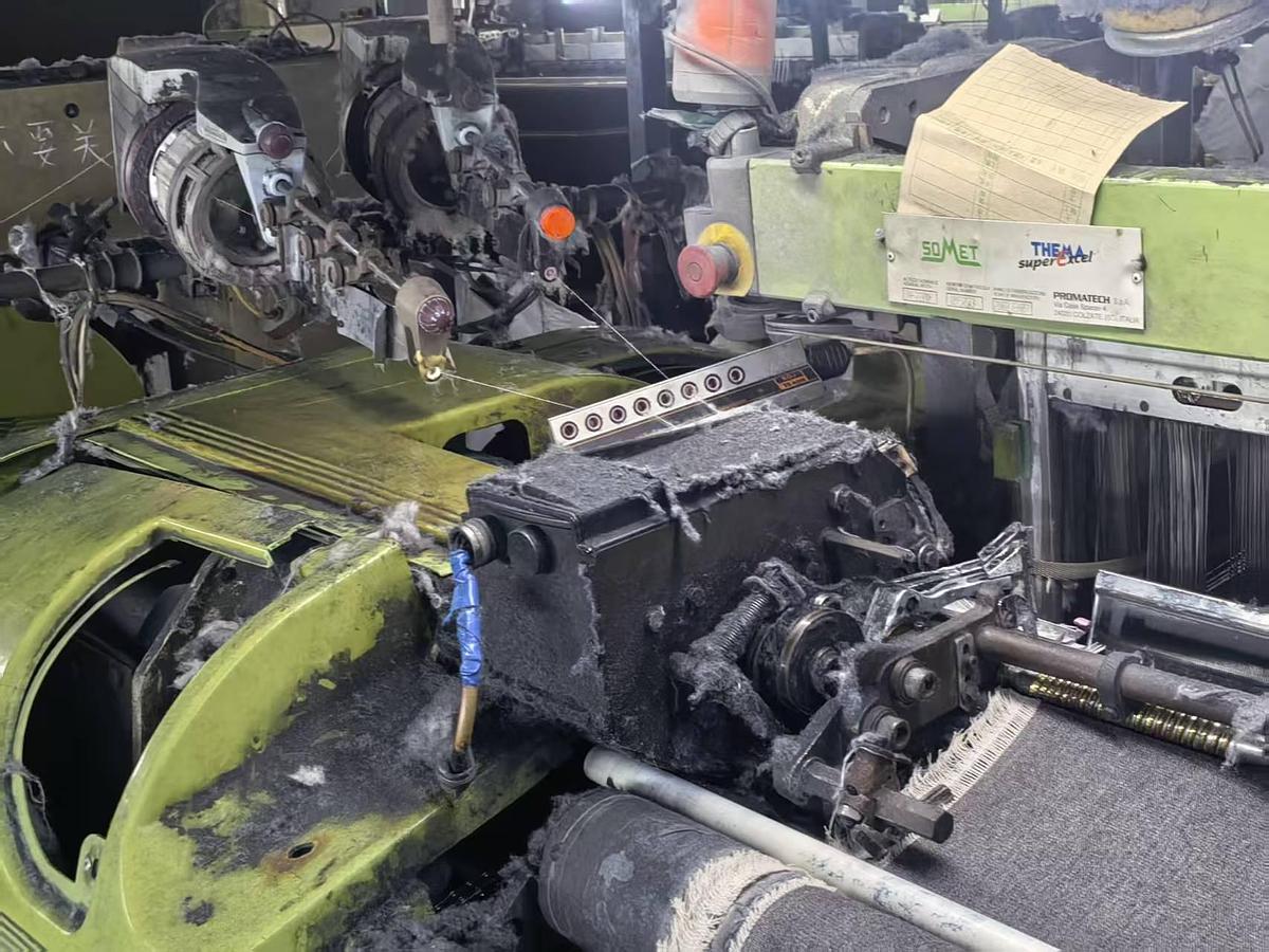 Used 60 sets Somet Thema super excel loom for fabric