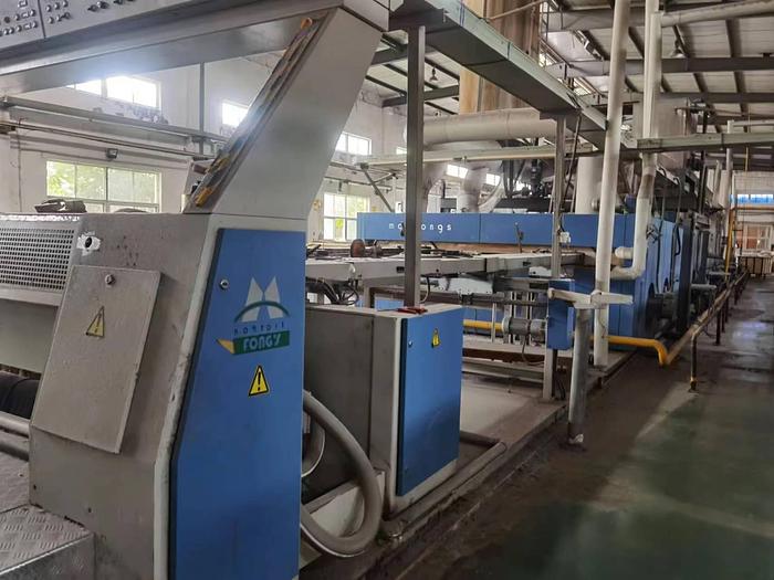 Used Monfongs stenter for fabric