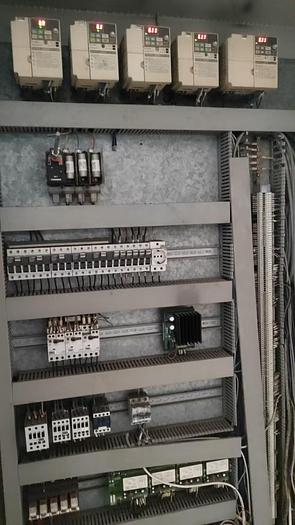 Used Ferraro compactor machine for fabric