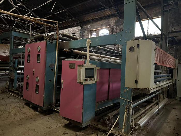 Used De Feng singeing machine for fabric
